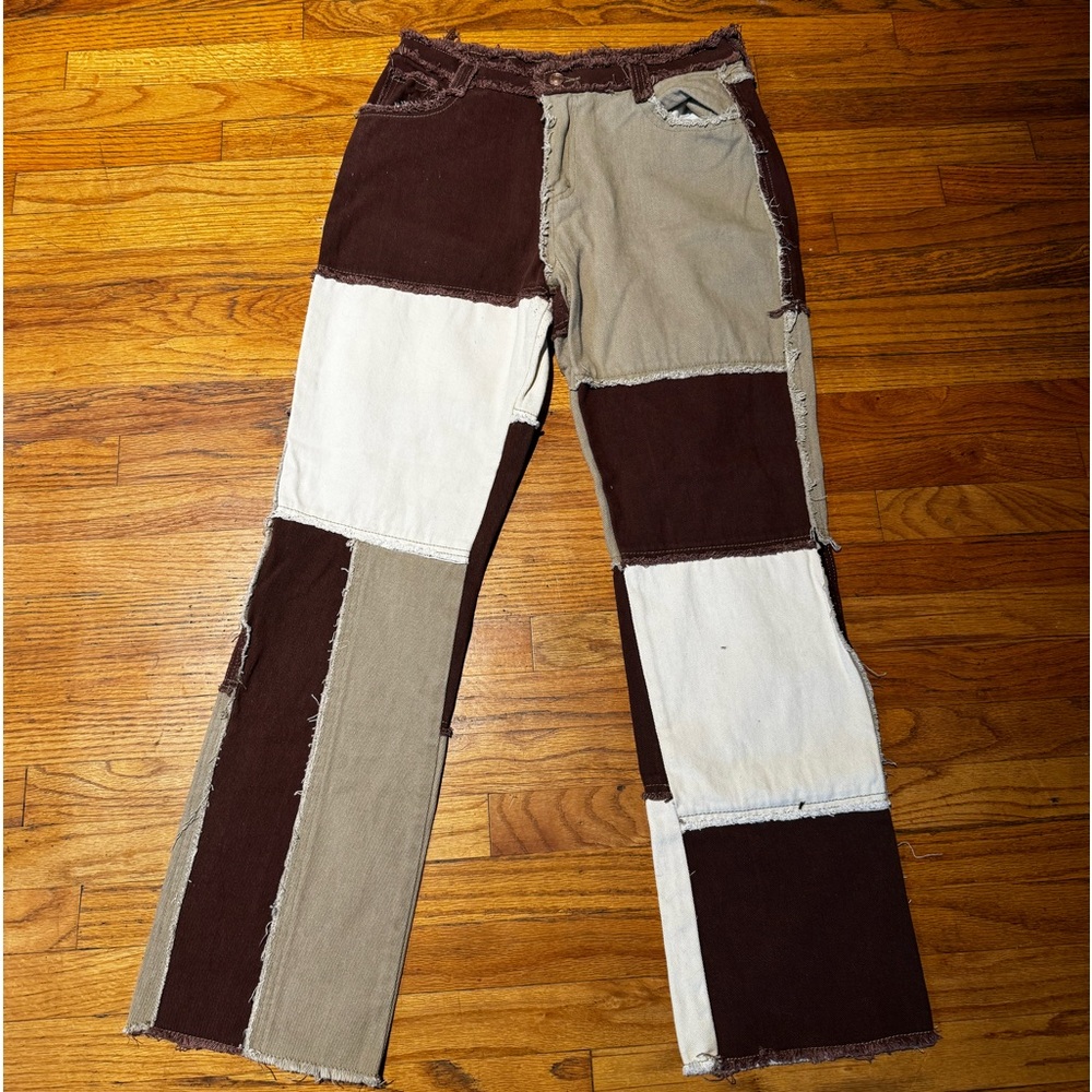 Jaded London Patchwork Pants - image 1